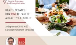 Le secteur du vin débat au Parlement européen sur son rôle dans une vie saine